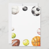 Uitnodiging sport op zaterdag (Achterkant)