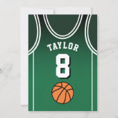 Uitnodiging sportief verjaardagsfeestje (Achterkant)