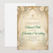 Uitnodiging Sri Akhand Path Digitale Akhand Sahib (Voorkant / Achterkant)