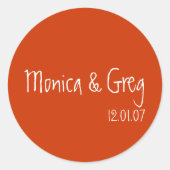 Uitnodiging Sticker (Voorkant)