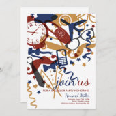 Uitnodiging stijl man (Voorkant / Achterkant)