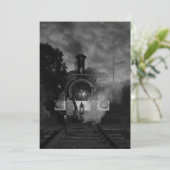 Uitnodiging stoommotor (Staand voorkant)