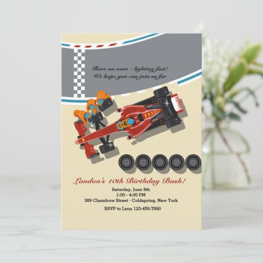 Uitnodiging stoppen (Staand voorkant)