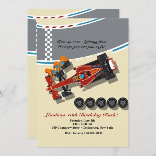 Uitnodiging stoppen (Voorkant / Achterkant)