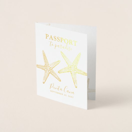 Uitnodiging strandbruiloft (Voorkant)