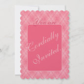 Uitnodiging Strawberries n Cream (Voorkant)