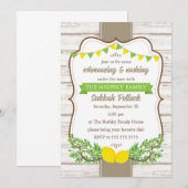 Uitnodiging Sukkah Potluck Sukkot (Voorkant / Achterkant)