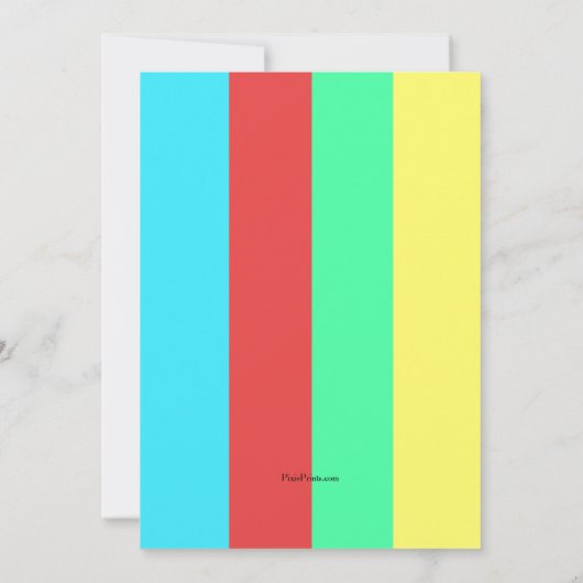 Uitnodiging Surfplank Collectie (Achterkant)