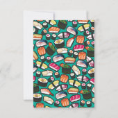 Uitnodiging Sushi (Achterkant)