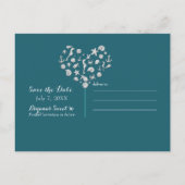 Uitnodiging SWEET 16 Beach Party Save the Date (Achterkant)