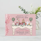 Uitnodiging tafeltje dessert (Staand voorkant)