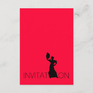 Uitnodiging Tango Flamenco, Latijnse Dance