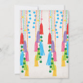 Uitnodiging Tassle Graduation Party (Achterkant)