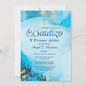 uitnodiging ter gelegenheid van de geboorte en de  (Voorkant)