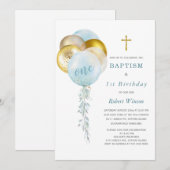 uitnodiging ter gelegenheid van de geboorte en de (Voorkant / Achterkant)