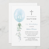 uitnodiging ter gelegenheid van de geboorte en de  (Voorkant / Achterkant)