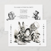 UITNODIGING THEE PARTY DAMEN - LOL! (Voorkant / Achterkant)