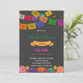 Uitnodiging themagepartij Fiesta (Staand voorkant)