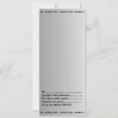 Uitnodiging Ticket Prom Trend, Masquerade, makkeli (Achterkant)