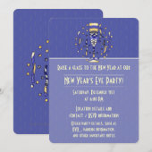 Uitnodiging Toast Party (nieuwjaarsfeest) (Voorkant / Achterkant)