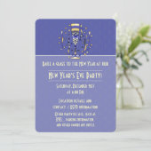 Uitnodiging Toast Party (nieuwjaarsfeest) (Staand voorkant)