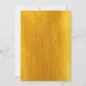 Uitnodiging tot 50e Jubileum voor bruiloft (Achterkant)