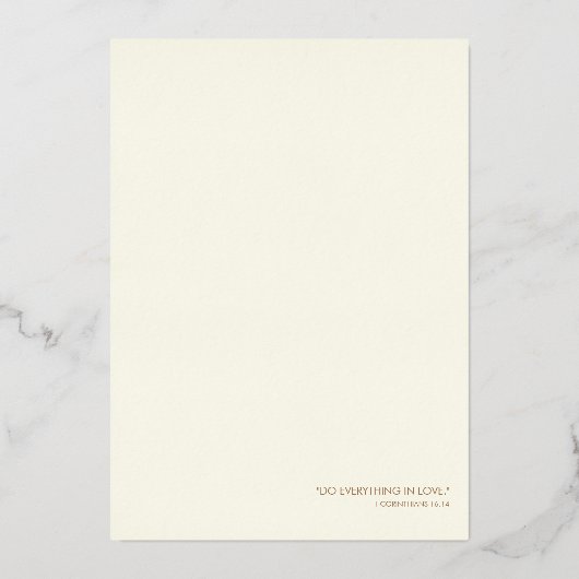 Uitnodiging tot 50e Jubileum voor bruiloft (Achterkant)