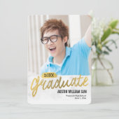 Uitnodiging tot aanmelding van Rustic Brush Afstud (Staand voorkant)