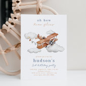  uitnodiging tot aardedag | Vliegtuig