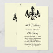 Uitnodiging tot aardejaardag in Grand Ballroom (iv (Voorkant / Achterkant)