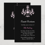 Uitnodiging tot aardejaardag in Grand Ballroom (zw (Voorkant / Achterkant)