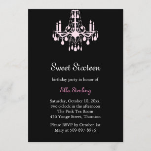 Uitnodiging tot aardejaardag in Grand Ballroom (zw