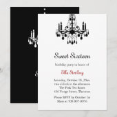 Uitnodiging tot aardejaars Grand Ballroom (wit) (Voorkant / Achterkant)