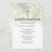 Uitnodiging tot Abstracte bevestiging Trendy (Voorkant / Achterkant)