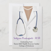 Uitnodiging tot afgestudeerden van de Afrikaanse V (Voorkant)