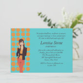 Uitnodiging tot aflossing van zakelijke gesprekken (Staand voorkant)