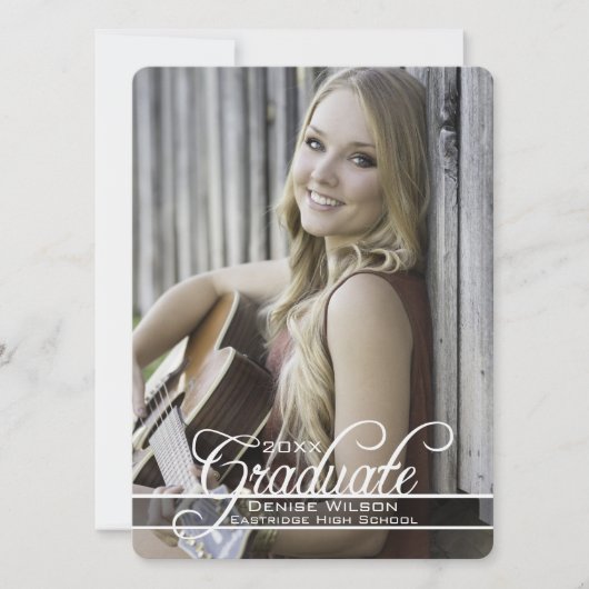 Uitnodiging tot Afstuderen (Voorkant)