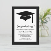 Uitnodiging tot Afstuderen "balies" (Staand voorkant)