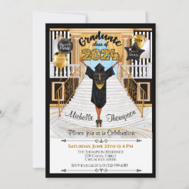 Uitnodiging tot Afstuderen in Afrika - Amerikaans 