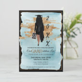 Uitnodiging tot Afstuderen in Afrika (Lt Skin) (Staand voorkant)