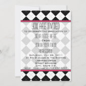 Uitnodiging tot afstuderen - Klasse 2011 Argyle (Voorkant)