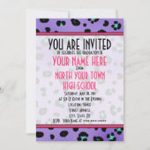 Uitnodiging tot afstuderen - Klasse Paars 2011 (Voorkant)