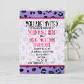 Uitnodiging tot afstuderen - Klasse Paars 2011 (Staand voorkant)