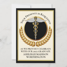 Uitnodiging tot Afstuderen Medische School