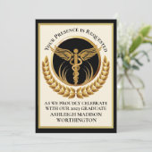 Uitnodiging tot Afstuderen Medische School (Staand voorkant)