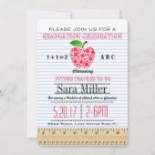 Uitnodiging tot Afstuderen notitieboek paper leraa (Voorkant)