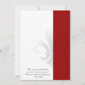 Uitnodiging tot Afstuderen op de middelbare school (Achterkant)