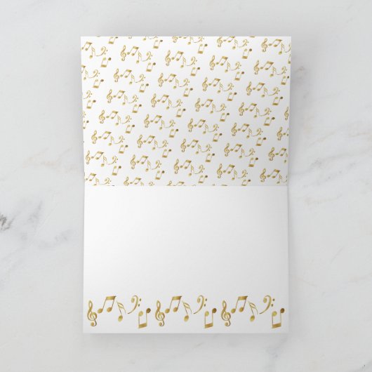 Uitnodiging tot Afstuderen op muziekschool (Binnen)