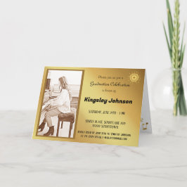 Uitnodiging tot Afstuderen op muziekschool