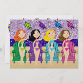 Uitnodiging tot afstuderen - SRF (Voorkant / Achterkant)